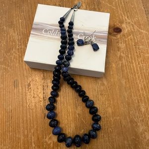 Coldwater Creek necklace and earrings set